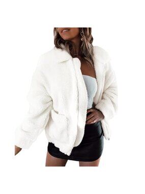 PRETTYGARDEN Women's Sherpa Fleece Faux Fur Oversized Winter Coat